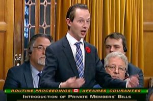 October 29th 2018 - MP Cooper Introduces his Private Member's Bill - C-417