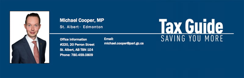 Tax guide tips provided by MP Michael Cooper