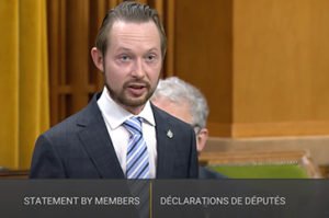 Michael Cooper Debates a Conservative Motion Calling on the Government to End the Mandates