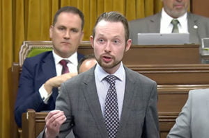 MP Cooper in the House of Commons