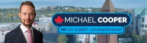 MP Michael Cooper Banner